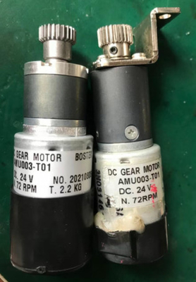MOTOR  AMU003-T01 (FUJI Printing)DC.24V / N.72RPM/T 2.2KG