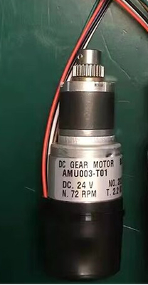 MOTOR  AMU003-T01 (FUJI Printing)DC.24V / N.72RPM/T 2.2KG