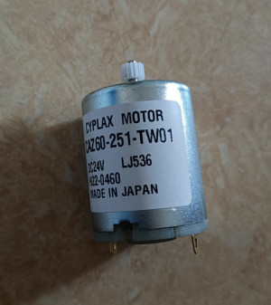 CAZ60-251-TW01 DC24V- LJ536 Shinohara Ink Pump Motor DC24V