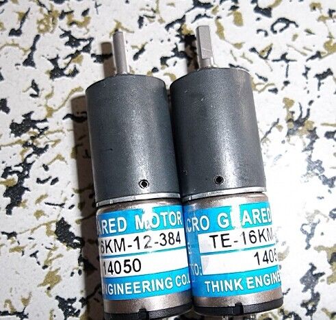INK KEY MOTOR/RYOBI PRINTING/MICRO GEARED MOTOR TE16KM-12-576&384