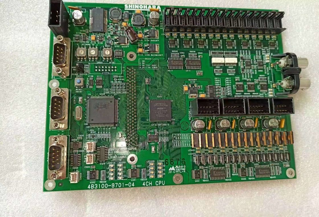 Board 4B3100-9701-04 4CH-Shinohara/CPU circuit